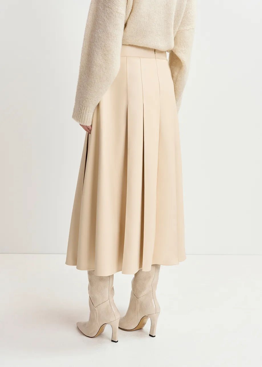 Essentiel Antwerp Geeuw faux leather midi skirt - Fifi & Moose BoutiqueFifi & MooseFifi & Moose BoutiqueClothing
