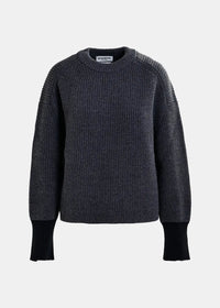Essentiel Antwerp Ginster bicolour knitted pull - Fifi & Moose BoutiqueFifi & MooseFifi & Moose BoutiquePullover