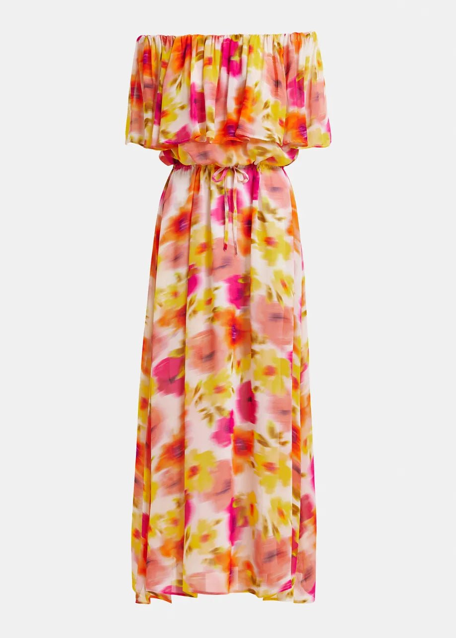 Essentiel Antwerp Hirgo off shoulder maxi dress - Fifi & Moose BoutiqueFifi & MooseFifi & Moose BoutiqueClothing