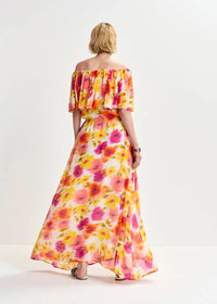 Essentiel Antwerp Hirgo off shoulder maxi dress - Fifi & Moose BoutiqueFifi & MooseFifi & Moose BoutiqueClothing