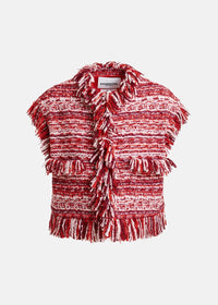 Essentiel Antwerp Ishani Fringed Gilet Hu - Fifi & Moose BoutiqueFifi & MooseFifi & Moose BoutiqueCoats & Jackets