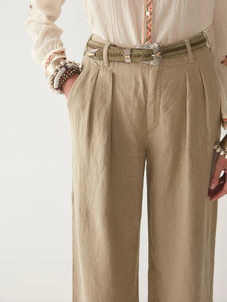 Maison Hotel Berenson Marisa Pant in Desert - Fifi & Moose BoutiqueFifi & MooseFifi & Moose BoutiqueClothing