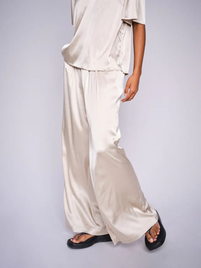 Mos Mosh MMRita Satin Pant - Fifi & Moose BoutiqueFifi & MooseFifi & Moose BoutiqueClothing