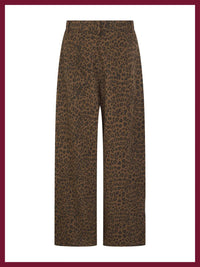 Nooki Ditta Leopard Barrel Leg jeans - Fifi & Moose BoutiqueFifi & Moose BoutiqueFifi & Moose BoutiqueJeans