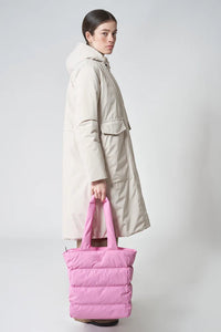 Tanta Eira Puffa Shopper Bag in Moonlite Mauve - Fifi & Moose BoutiqueFifi & MooseFifi & Moose BoutiqueBag