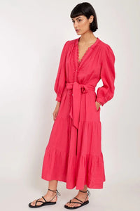 East Heritage Hera Fuchsia Organic Cotton Dress - Fifi & Moose BoutiqueFifi & Moose BoutiqueFifi & Moose BoutiqueDresses