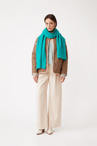 Suncoo Armela Emerald Ribbed Scarf - Fifi & Moose BoutiqueFifi & MooseFifi & Moose BoutiqueScarf