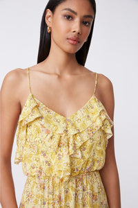 Suncoo Carine Floral print long dress with straps - Fifi & Moose BoutiqueFifi & Moose BoutiqueFifi & Moose BoutiqueDress