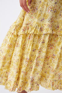 Suncoo Carine Floral print long dress with straps - Fifi & Moose BoutiqueFifi & Moose BoutiqueFifi & Moose BoutiqueDress