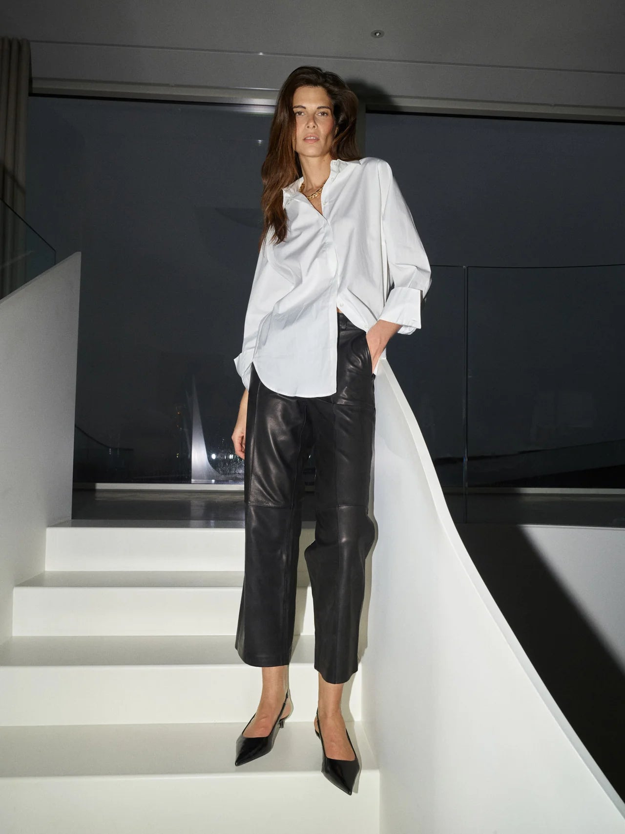 Mos Mosh MMComo Leather Pant
