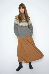 Mos Mosh MMDaya Fjord Highneck Knit Pullover
