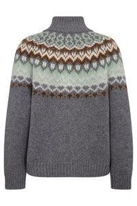 Mos Mosh MMDaya Fjord Highneck Knit Pullover