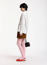 Essentiel Antwerp Kacao Tied Collar Shirt