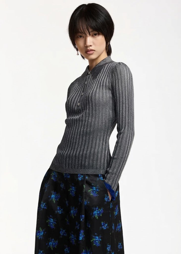Essentiel Antwerp Karen Fitted Polo Top
