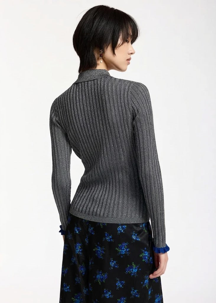 Essentiel Antwerp Karen Fitted Polo Top