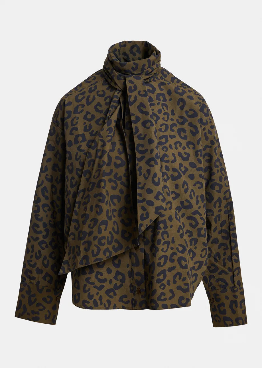 Essentiel Antwerp Khaleesi Pussy Bow Tie Shirt