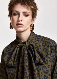 Essentiel Antwerp Khaleesi Pussy Bow Tie Shirt