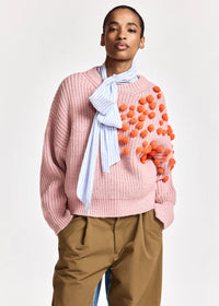 Essentiel Antwerp Kostar Embroidered Pullover