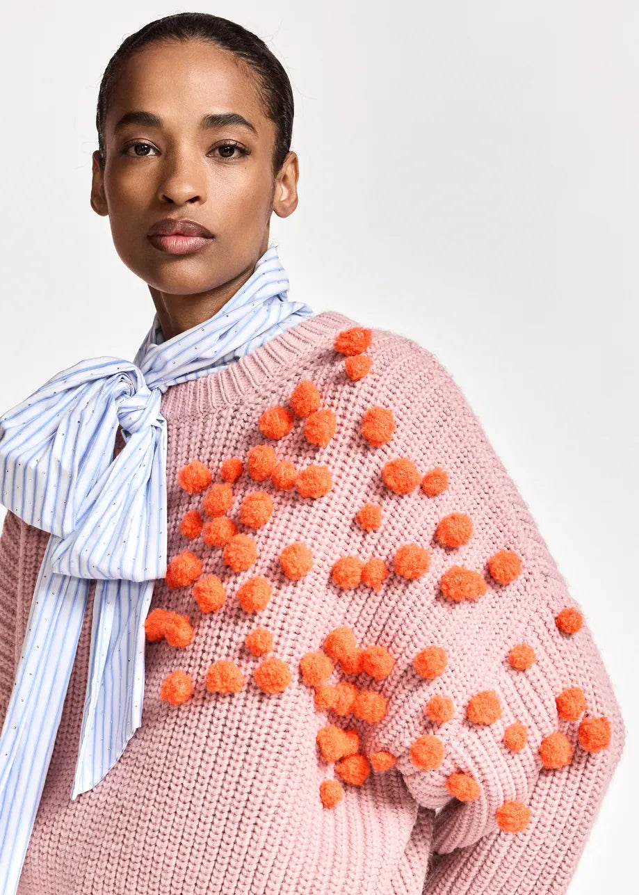 Essentiel Antwerp Kostar Embroidered Pullover