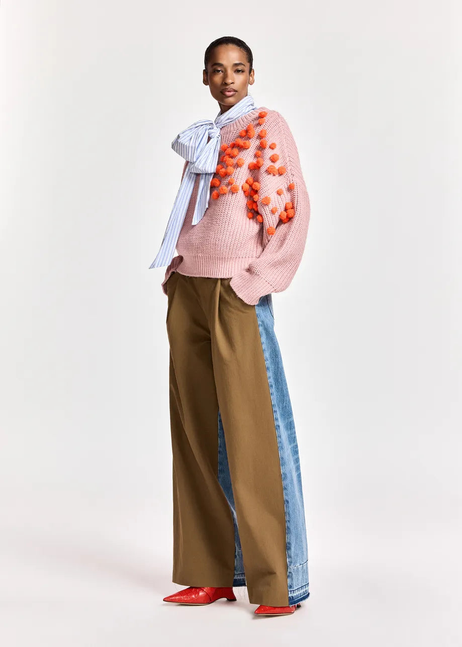 Essentiel Antwerp Kostar Embroidered Pullover