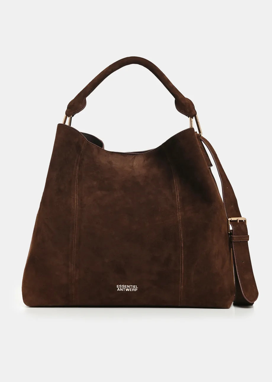 Essentiel Antwerp Kroon Suede Leather Shopperbag