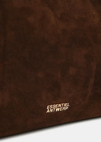 Essentiel Antwerp Kroon Suede Leather Shopperbag