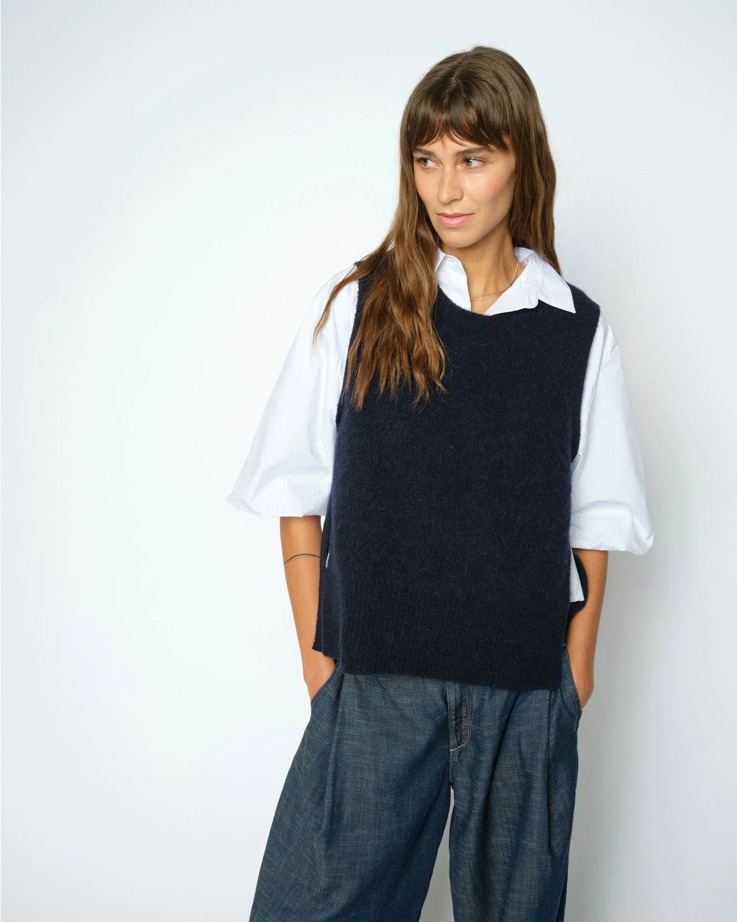 Mos Mosh MMThora Tie Knit Vest