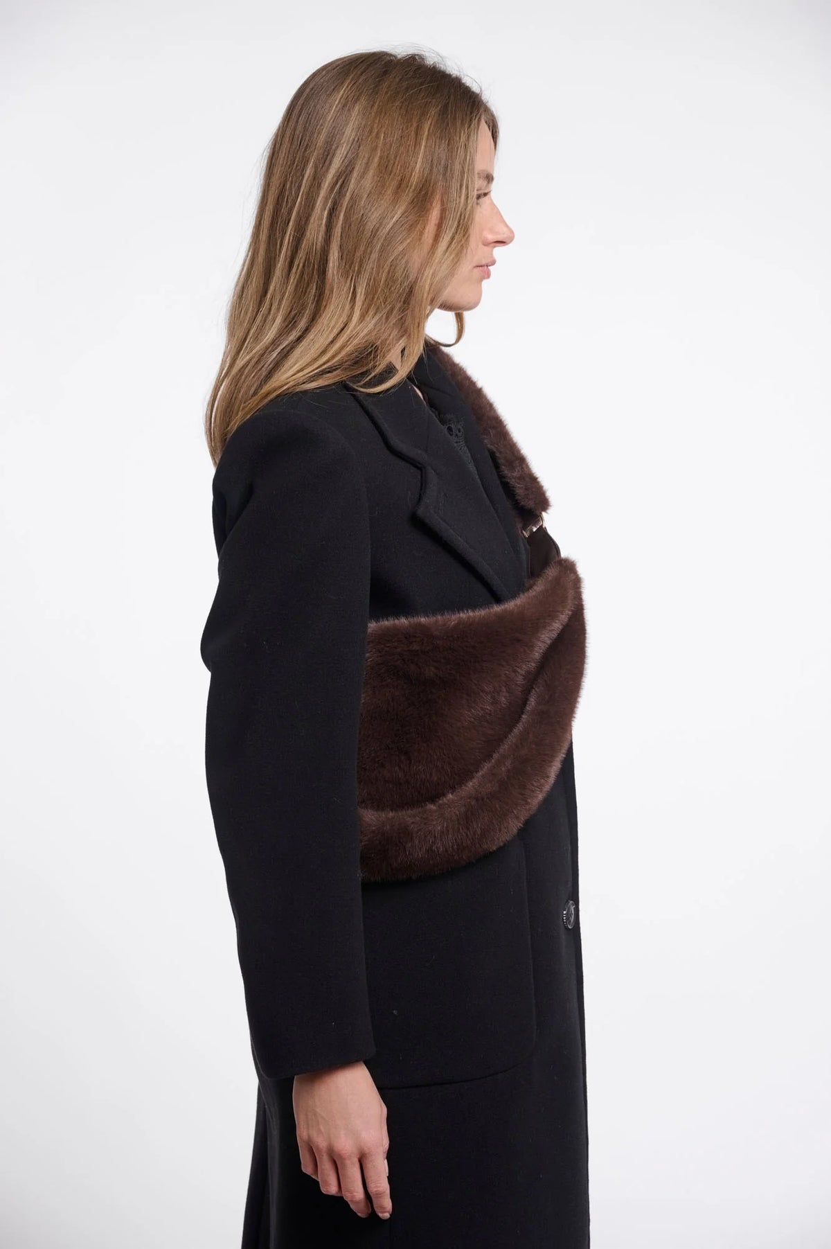 Rino & Pelle Nayla Crossbody bag in Coffee Roast