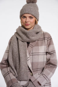 Rino & Pelle Nuria Scarf in Toffee Blend