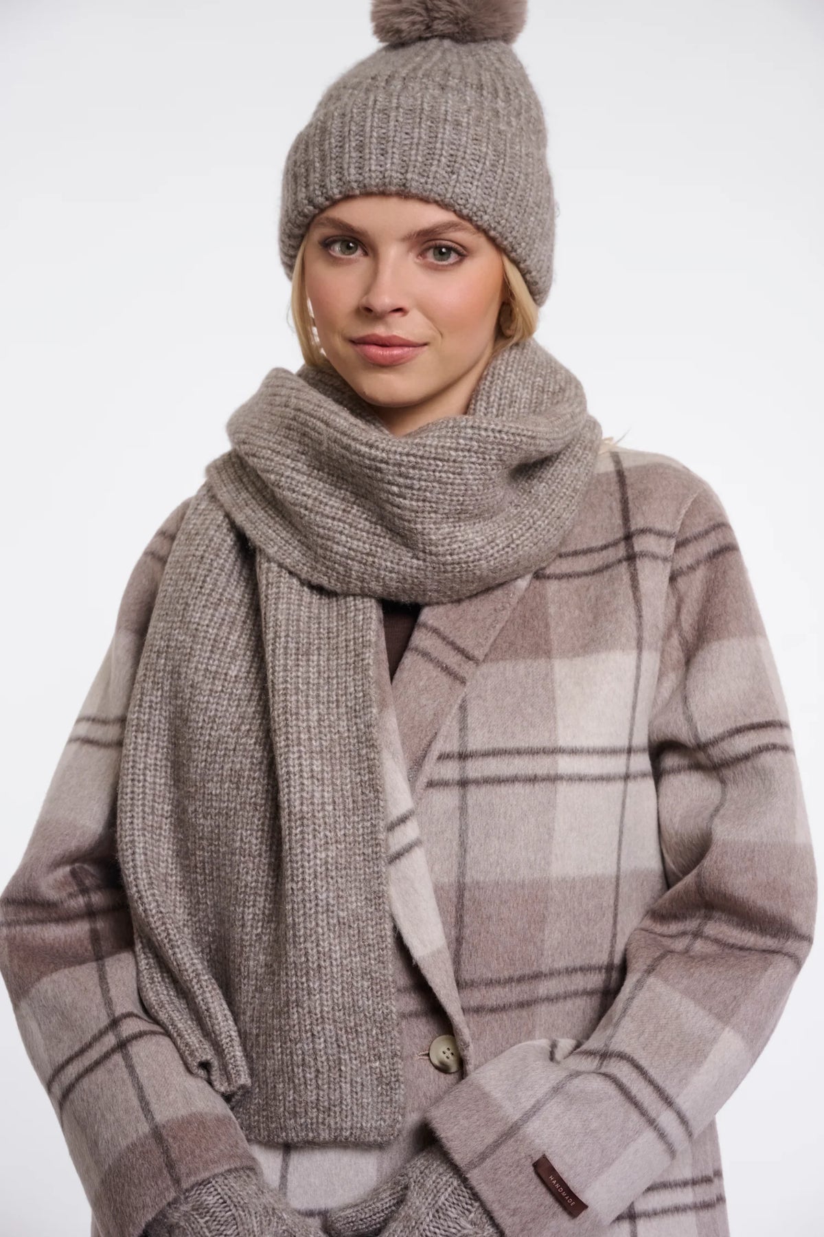 Rino & Pelle Nuria Scarf in Toffee Blend