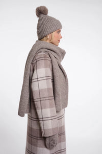 Rino & Pelle Nuria Scarf in Toffee Blend