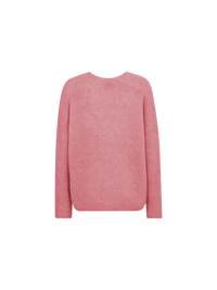 Mos Mosh MMThora V-Neck Knit in Dusty Rose