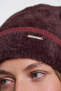 Rino & Pelle Connie Beanie in Fudge Sangria