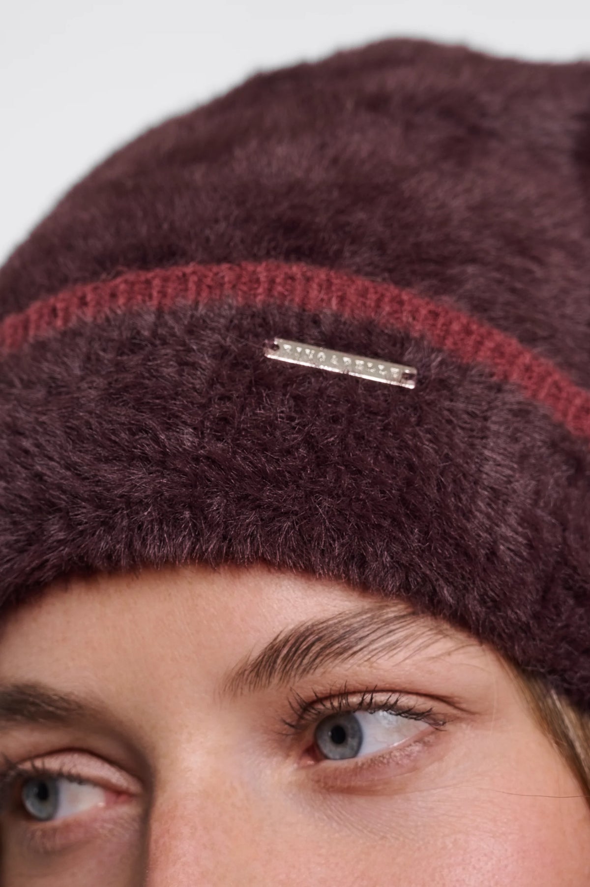 Rino & Pelle Connie Beanie in Fudge Sangria