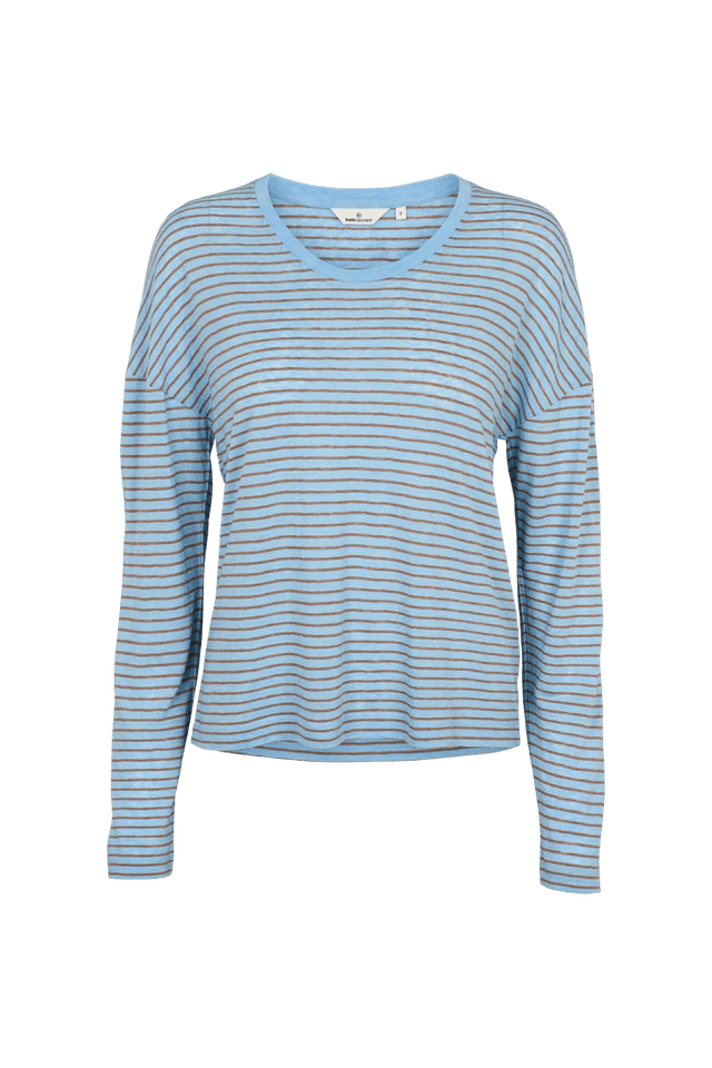 Basic Apparel Ashly LS Tee in Dutch canal portabella - Fifi & Moose BoutiqueFifi & Moose BoutiqueFifi & Moose BoutiqueClothing