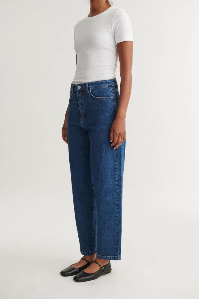 Basic Apparel Ea Mid Blue Jeans - Fifi & Moose BoutiqueFifi & Moose BoutiqueFifi & Moose BoutiqueJeans