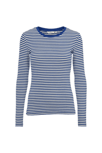 Basic Apparel Ludmilla LS Tee - Blue - Fifi & Moose BoutiqueFifi & Moose BoutiqueFifi & Moose BoutiqueClothing