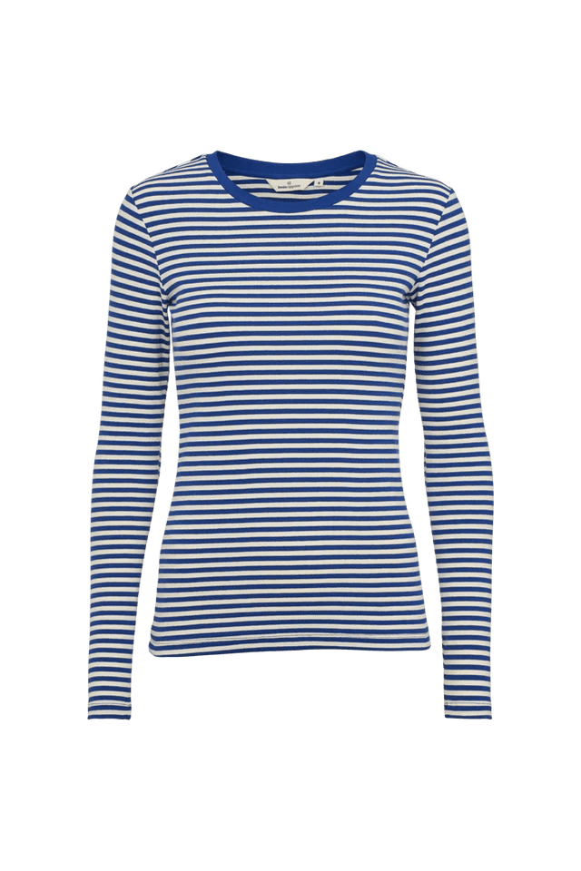 Basic Apparel Ludmilla LS Tee - Blue - Fifi & Moose BoutiqueFifi & Moose BoutiqueFifi & Moose BoutiqueClothing