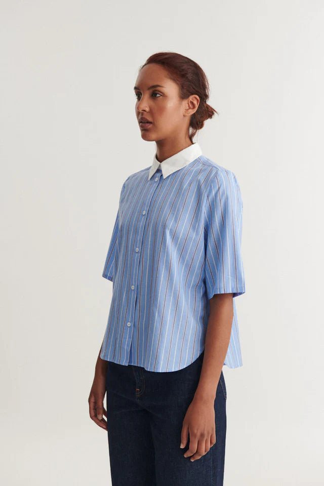 Basic Apparel Siba SS Shirt - Fifi & Moose BoutiqueFifi & Moose BoutiqueFifi & Moose BoutiqueBlouse Shirt