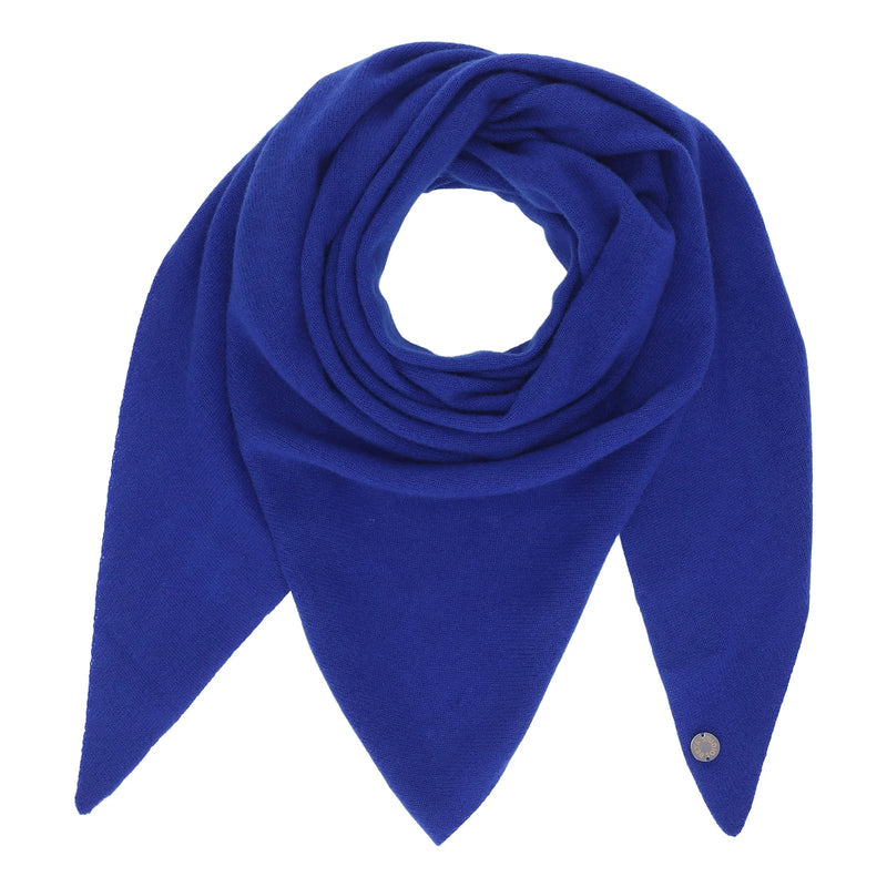 Beta Studio Andrea Triangle Scarf - Azure Blue - Fifi & Moose BoutiqueFifi & Moose BoutiqueFifi & Moose BoutiqueScarf