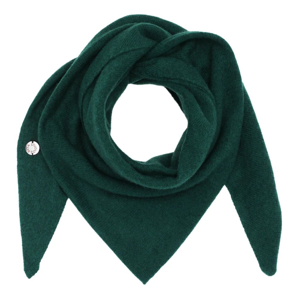 Beta Studio Andrea Triangle Scarf - Botanical Green - Fifi & Moose BoutiqueFifi & Moose BoutiqueFifi & Moose BoutiqueScarf