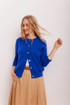 Beta Studios Lia Lady Cardigan - Azure Blue - Fifi & Moose BoutiqueFifi & Moose BoutiqueFifi & Moose BoutiqueCardigans