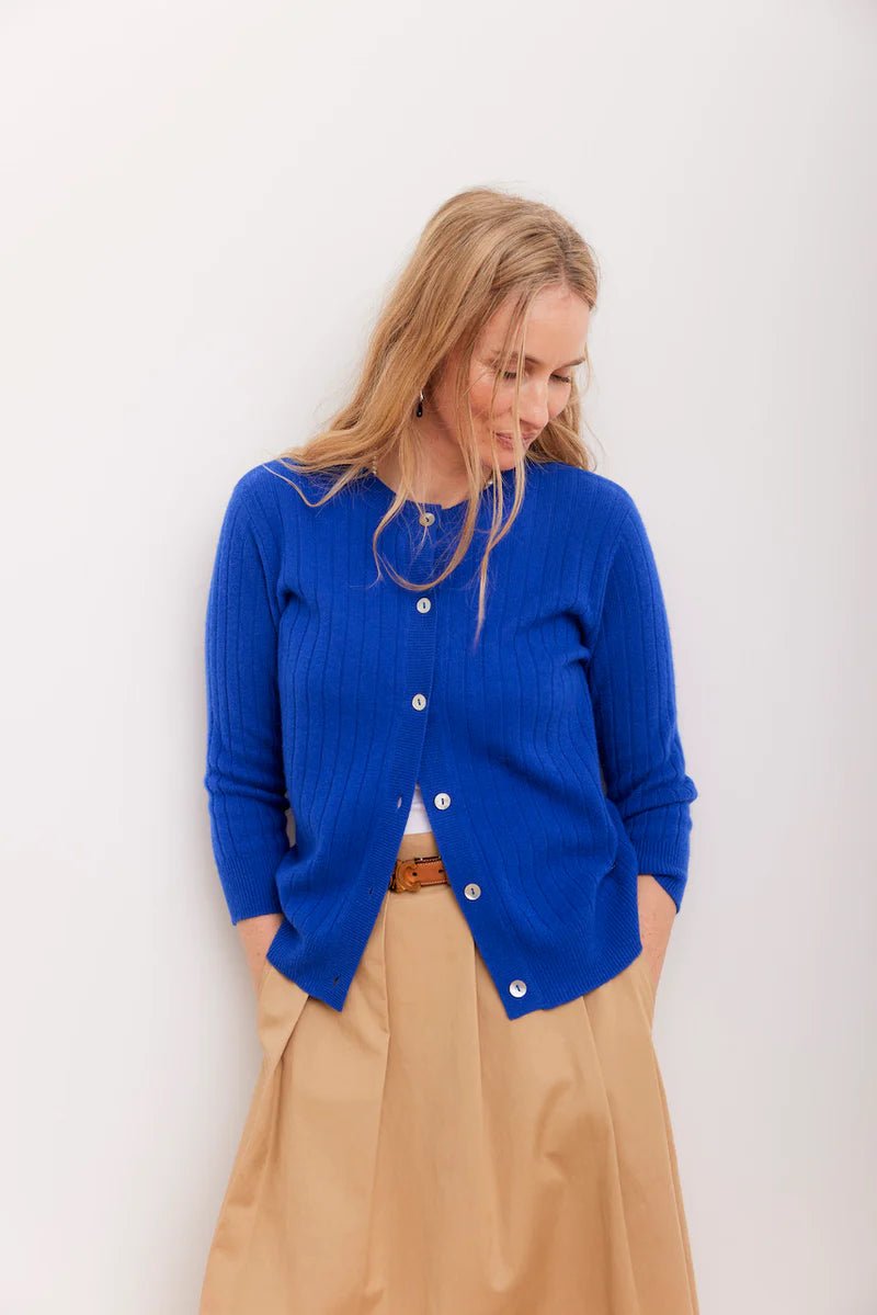 Beta Studios Lia Lady Cardigan - Azure Blue - Fifi & Moose BoutiqueFifi & Moose BoutiqueFifi & Moose BoutiqueCardigans