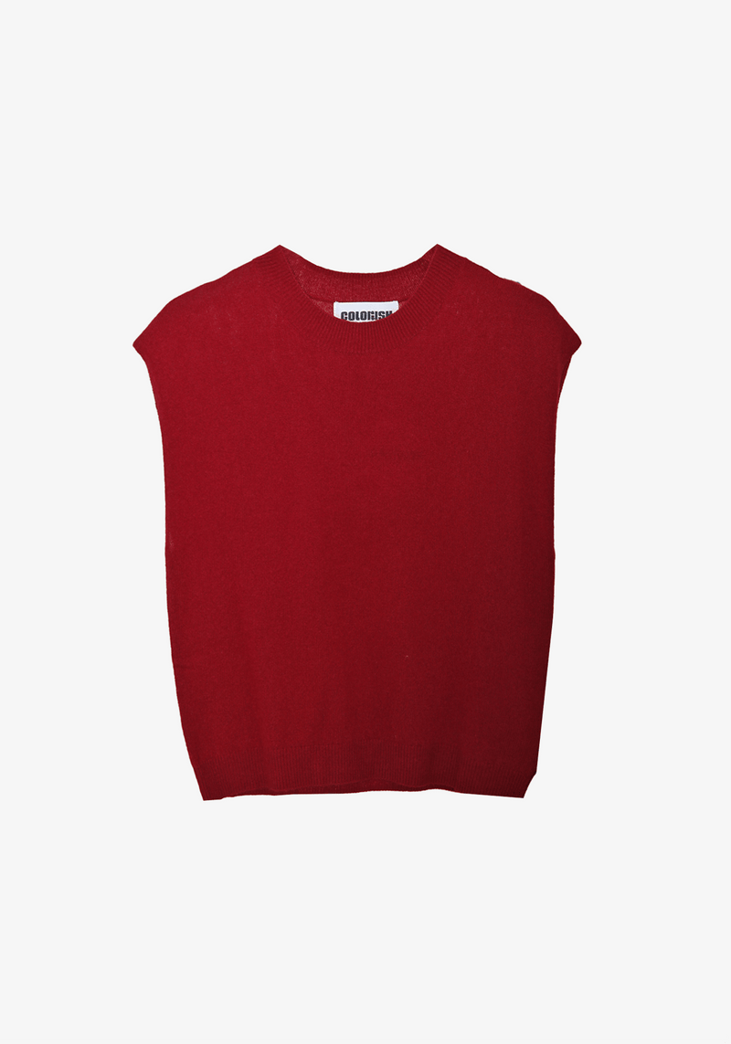 Colorush Lucca Crew Neck Tank - Jam - Fifi & Moose BoutiqueFifi & MooseFifi & Moose BoutiqueClothing