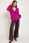 East Heritage Nuan Pink Ruffle Top - Fifi & Moose BoutiqueFifi & MooseFifi & Moose BoutiqueBlouse Shirt