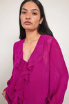 East Heritage Nuan Pink Ruffle Top - Fifi & Moose BoutiqueFifi & MooseFifi & Moose BoutiqueBlouse Shirt