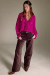 East Heritage Nuan Pink Ruffle Top - Fifi & Moose BoutiqueFifi & MooseFifi & Moose BoutiqueBlouse Shirt