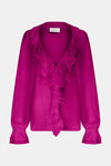 East Heritage Nuan Pink Ruffle Top - Fifi & Moose BoutiqueFifi & MooseFifi & Moose BoutiqueBlouse Shirt