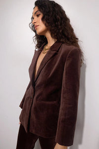 East Heritage Valaris Velvet Blazer - Fifi & Moose BoutiqueFifi & MooseFifi & Moose BoutiqueClothing