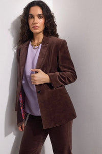 East Heritage Valaris Velvet Blazer - Fifi & Moose BoutiqueFifi & MooseFifi & Moose BoutiqueClothing